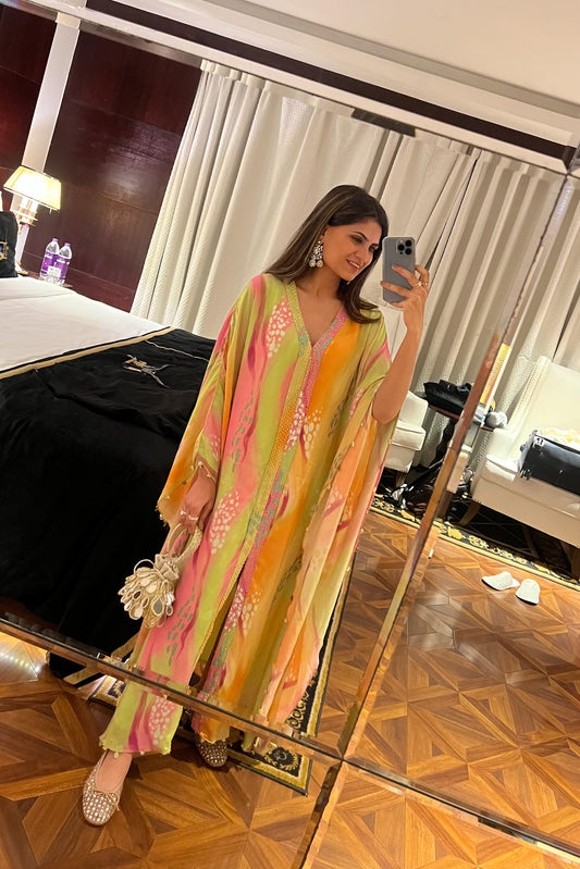 Kaftan Maxi Dress In Sarah