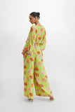 Kaftan Top + Flared Pant Co-ord Set In Remi