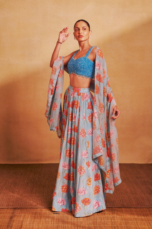 Ishaia Lehenga Set