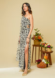 Amber dress in the Suhana print